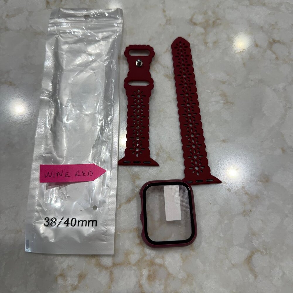 Apple Watch Band and Screen Protector Case 38mm